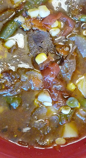 Hearty Beef Vegetable Soup 