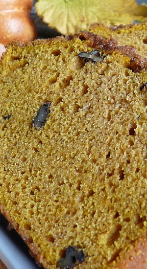 Pumpkin Cream Cheese Bread with Streusel Topping